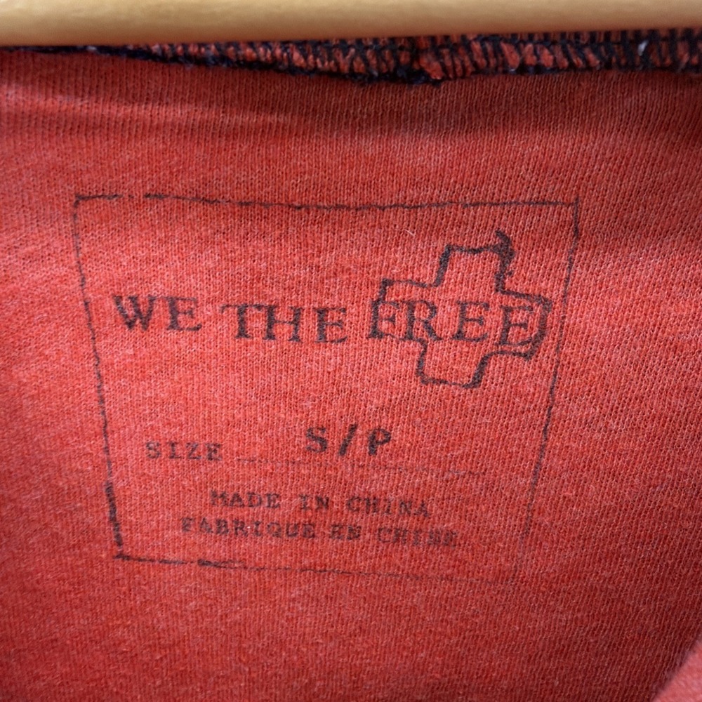 Free People We the Free Double Lined S Hoodie Faded Navy Striped Nautical Beach - Picture 3 of 9